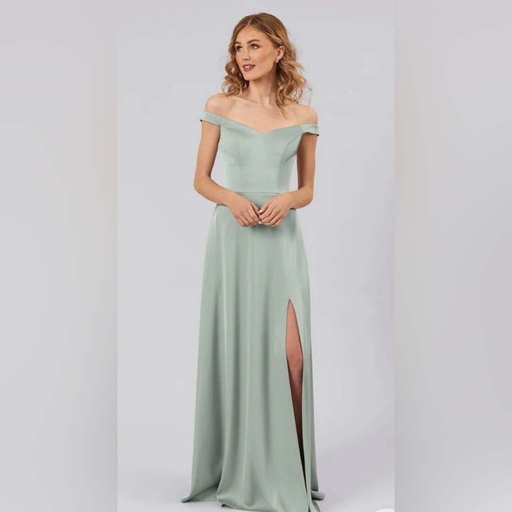 Kennedy blue bridesmaid dress